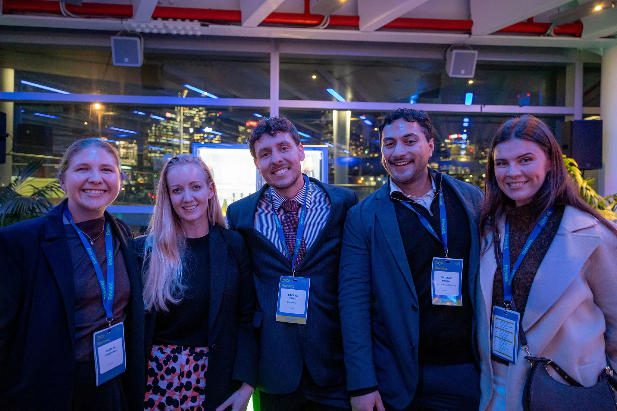 Revved function attendees