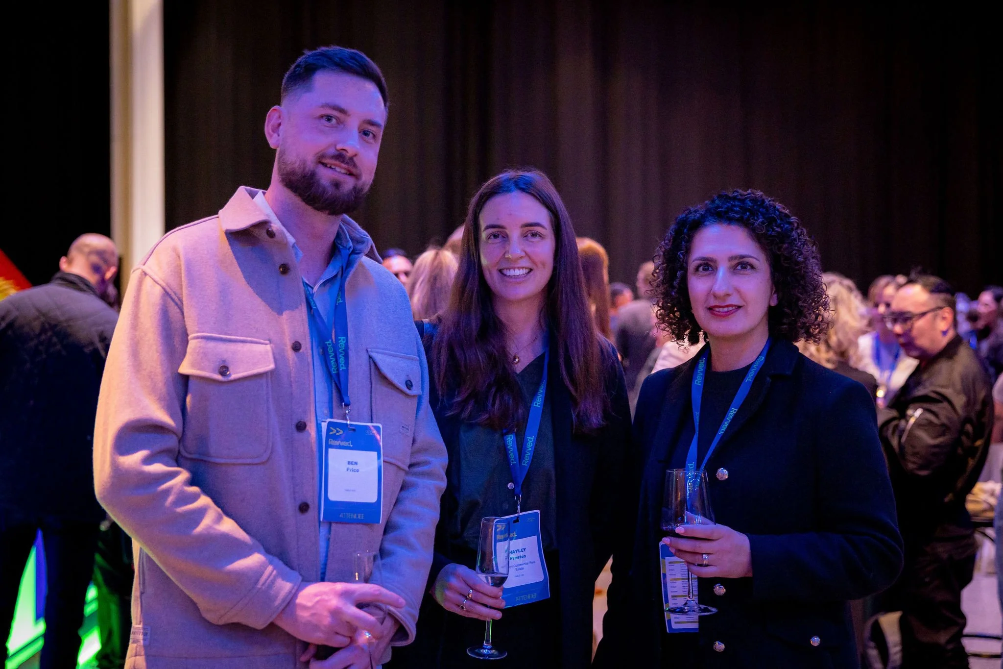 Revved function attendees