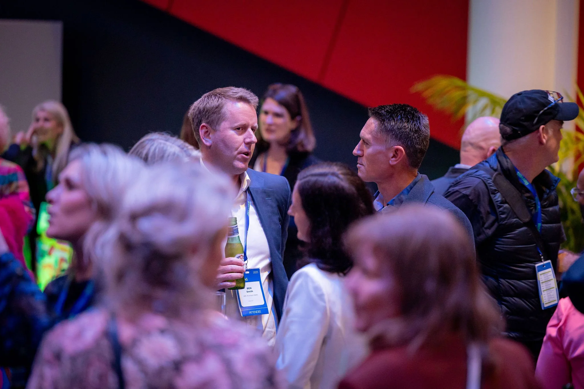 A group of guests at a Revved event