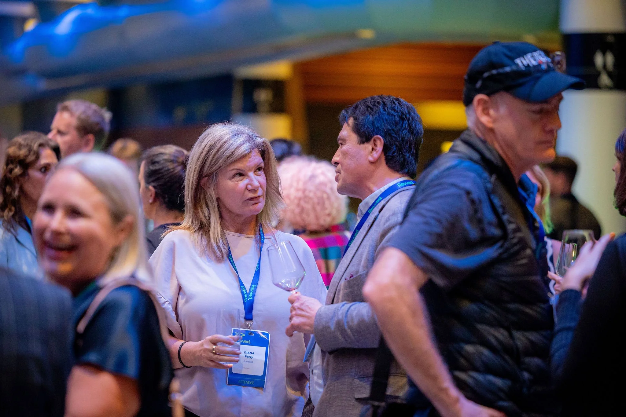 A group of guests at a Revved event