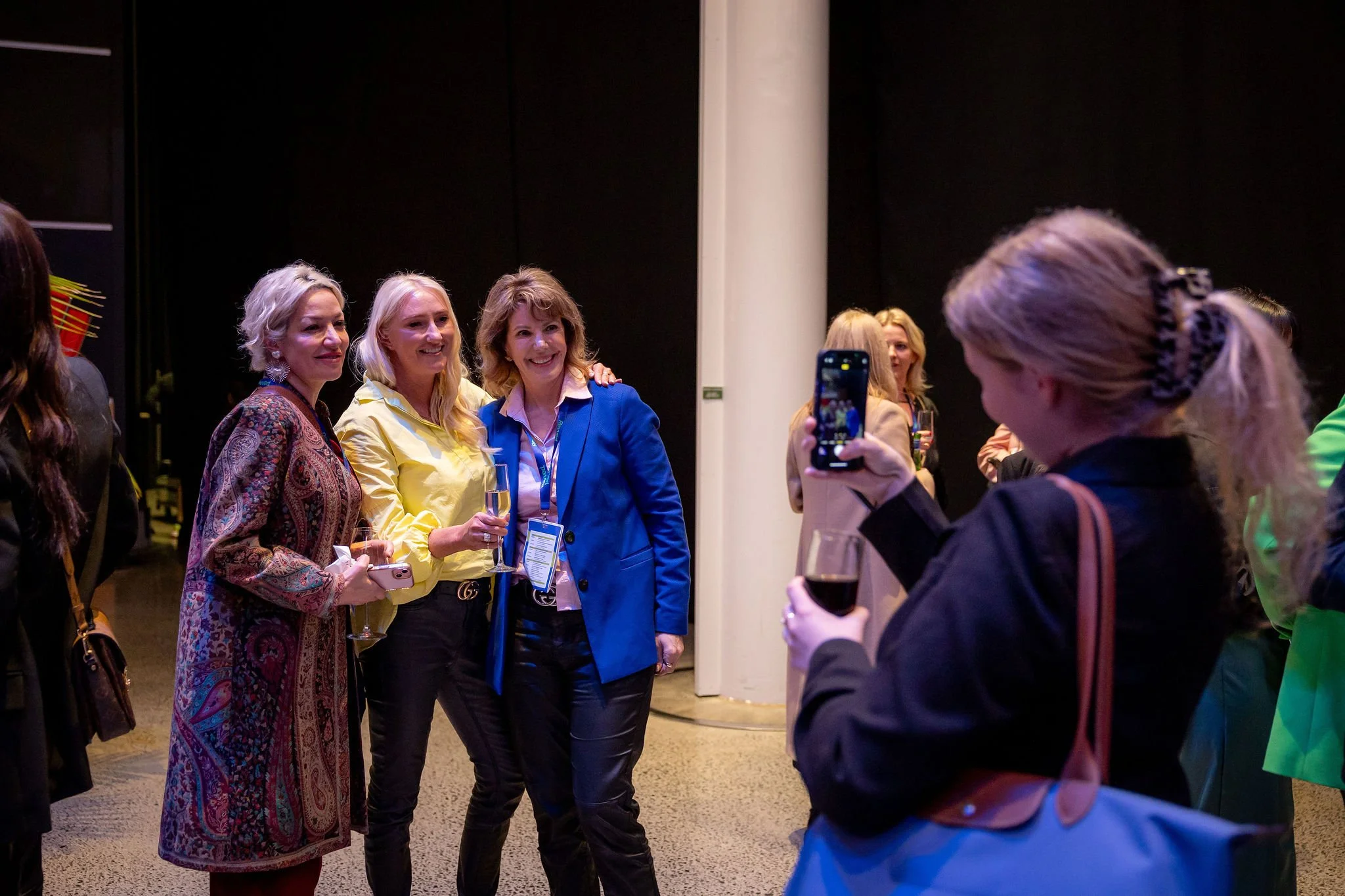 A group of guests at a Revved event