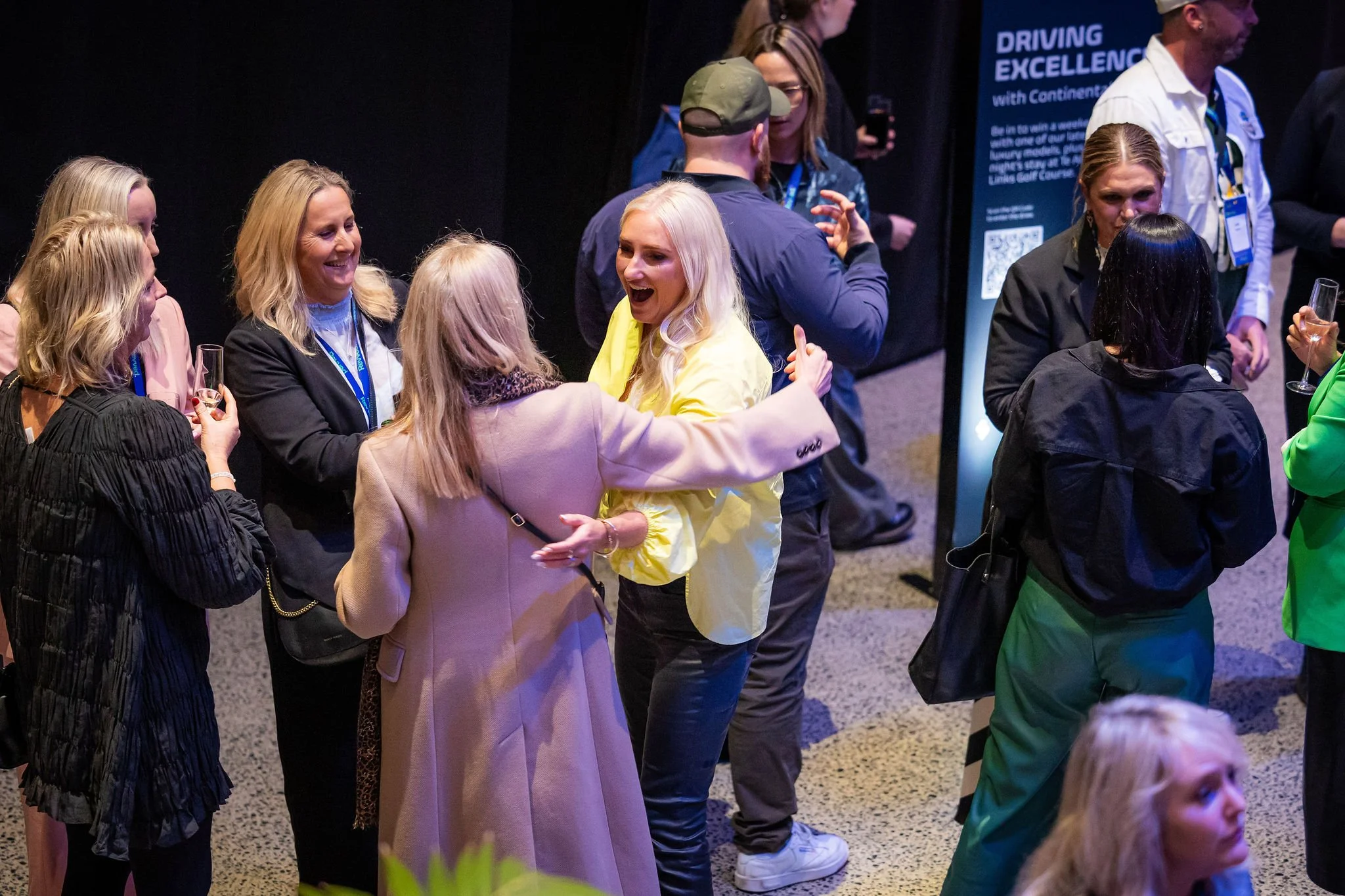 A group of guests at a Revved event