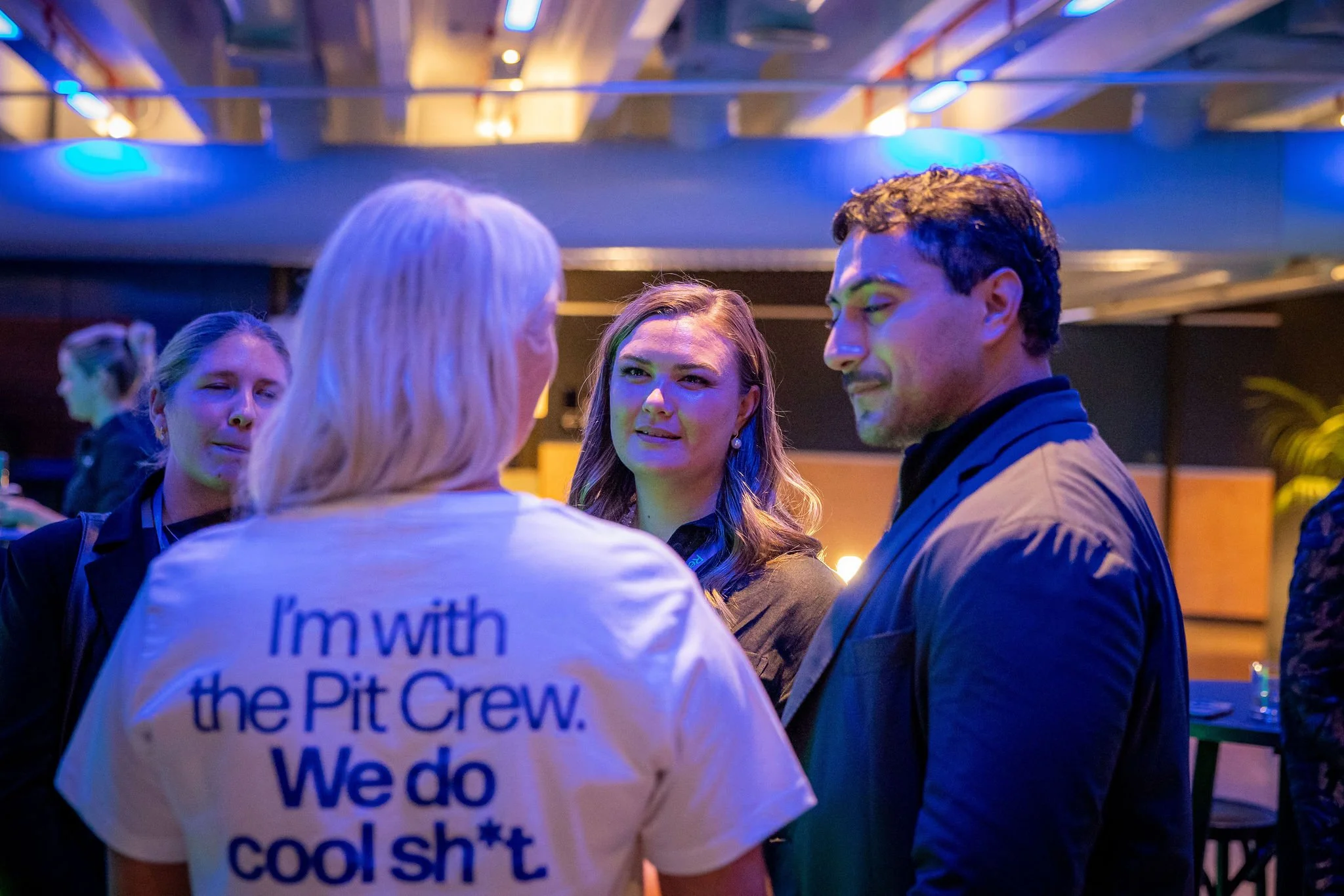 A group of guests at a Revved event