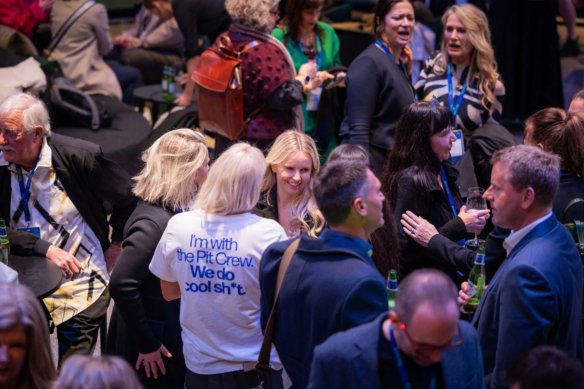 A group of guests at a Revved event