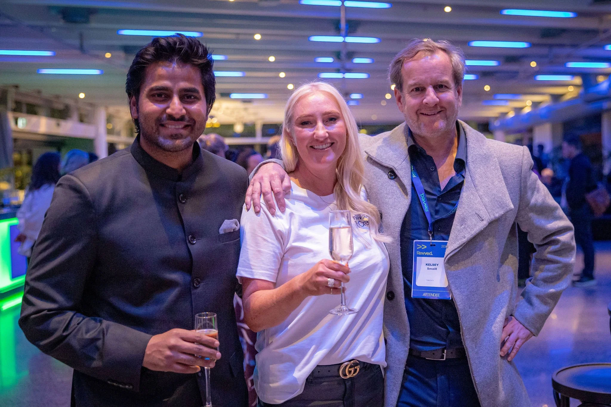 A group of guests at a Revved event