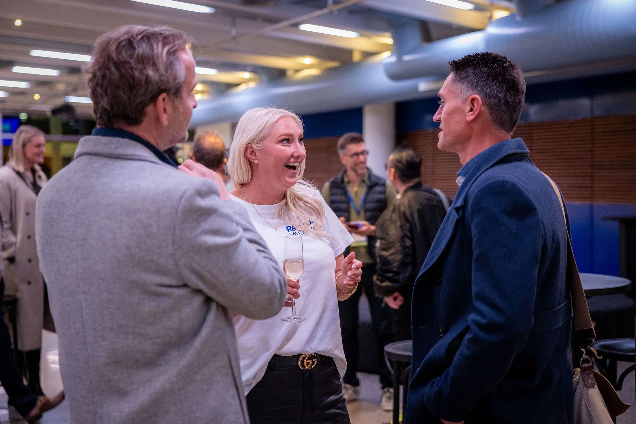A group of guests at a Revved event