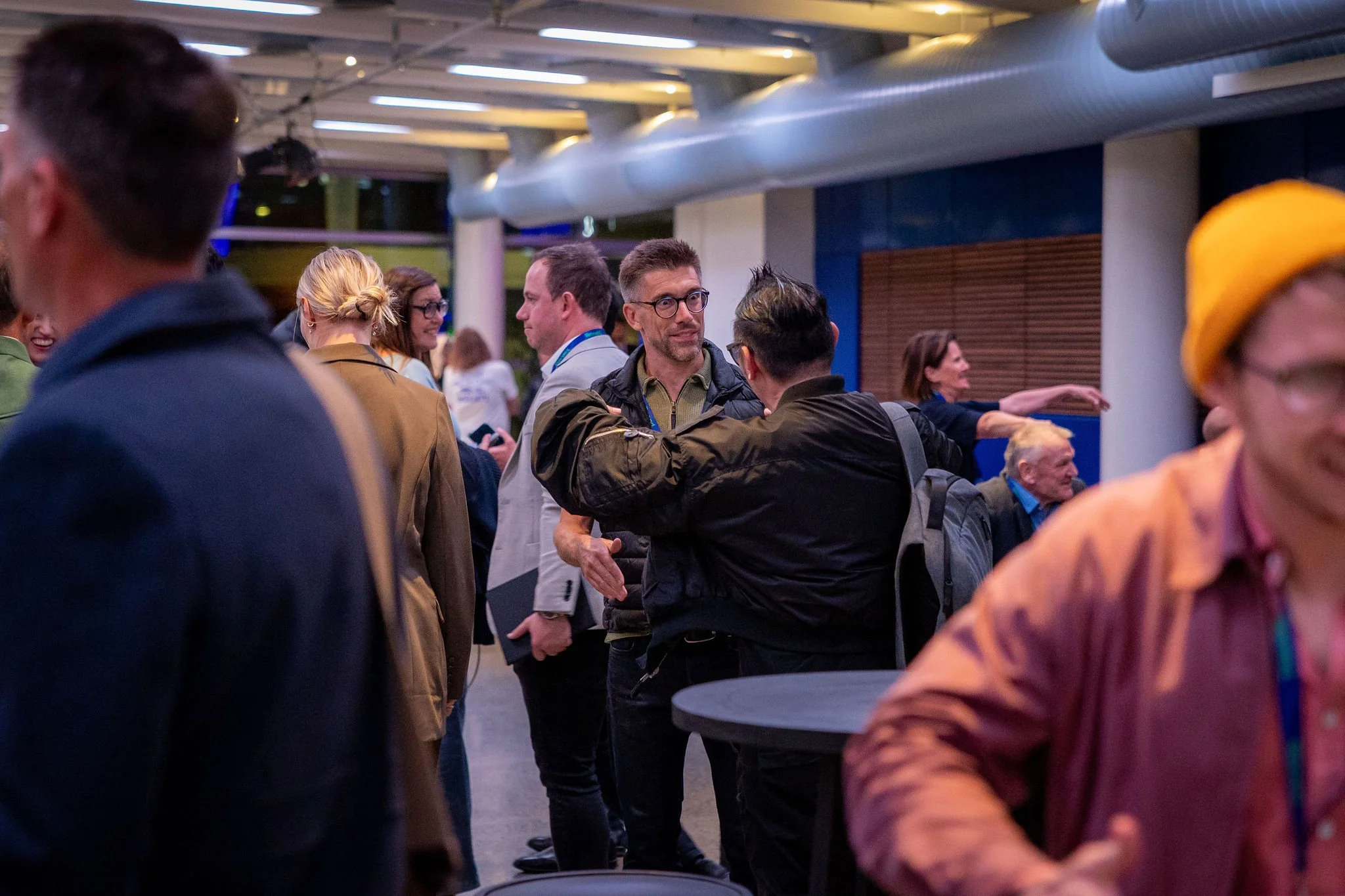 A group of guests at a Revved event