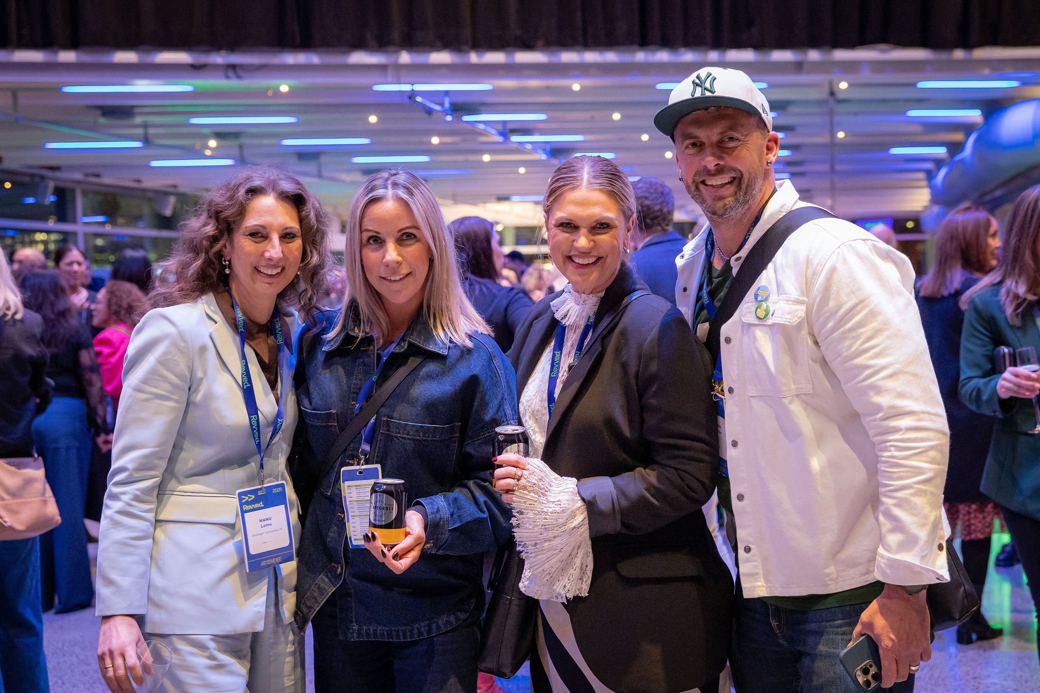A group of guests at a Revved event