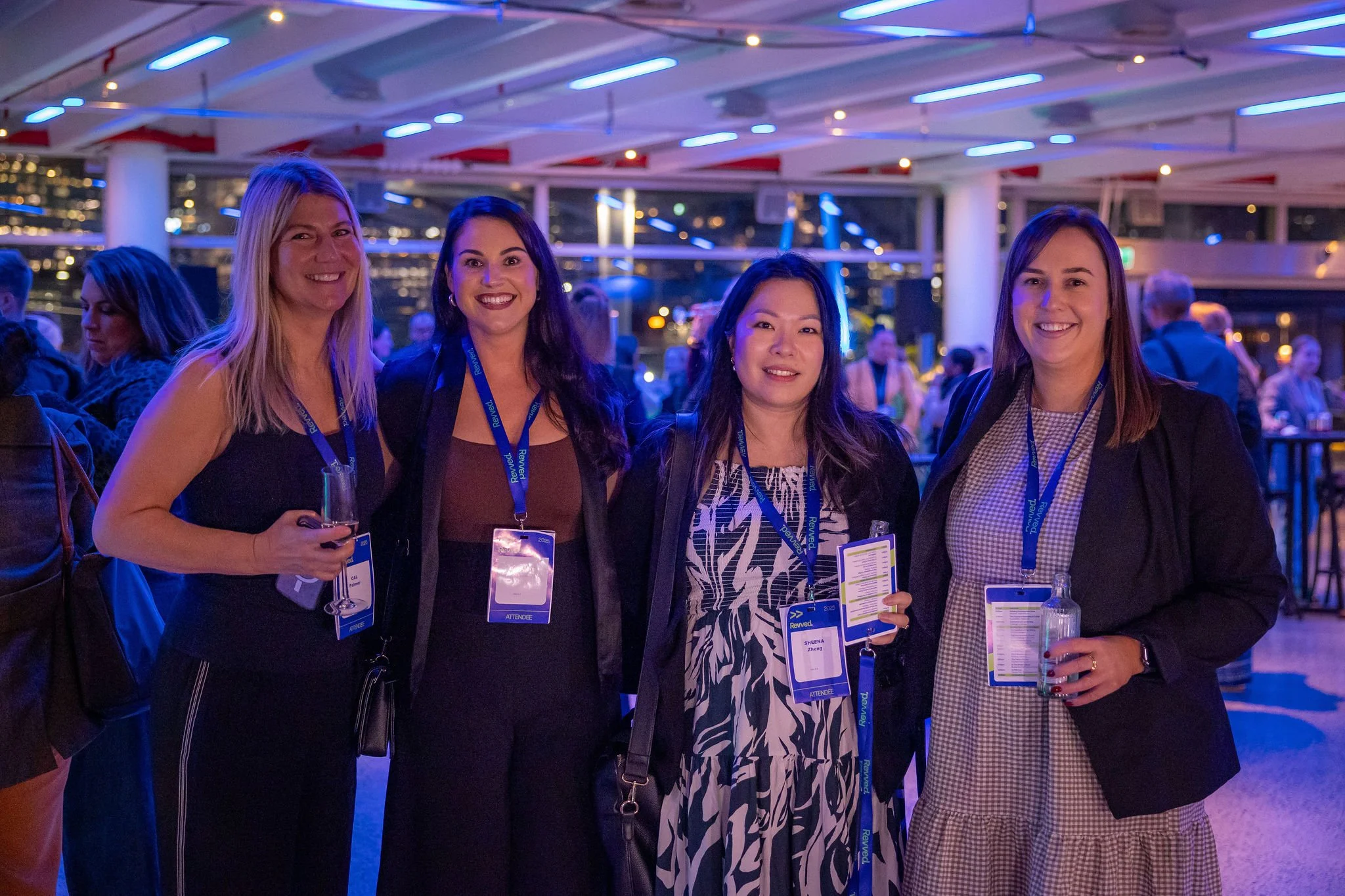 Revved function attendees