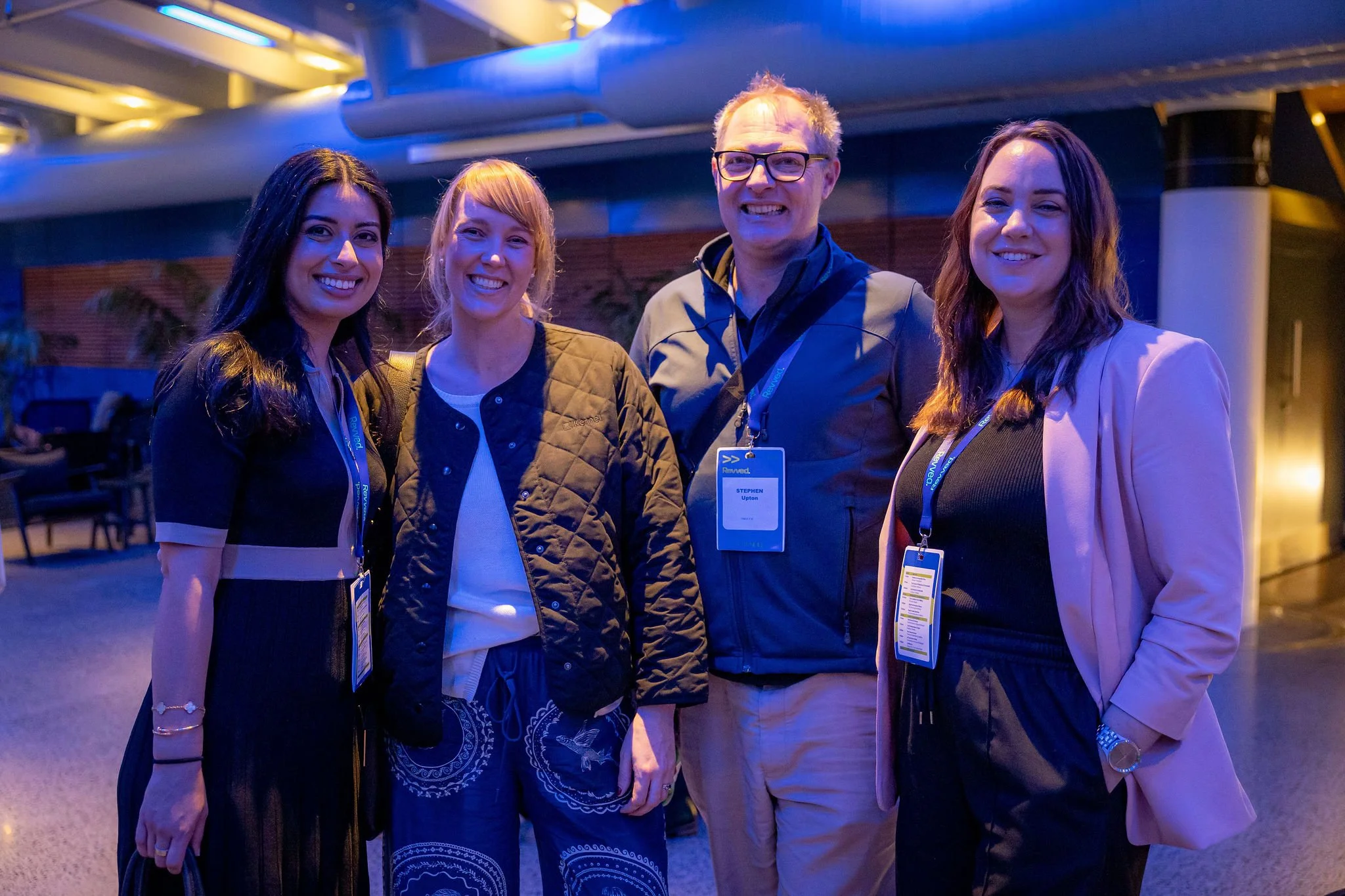 Revved function attendees