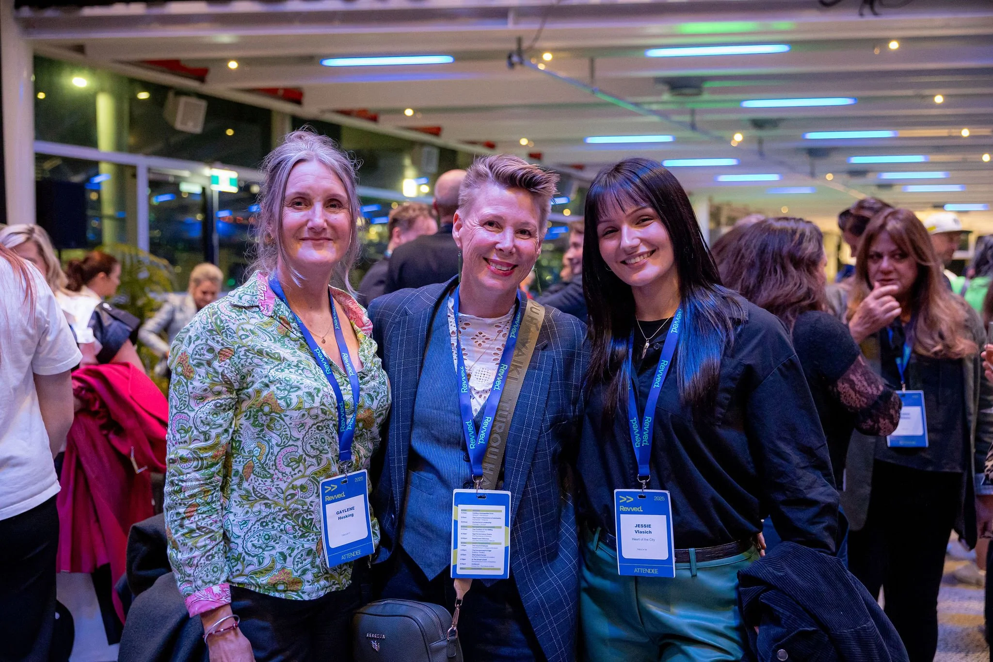 A group of guests at a Revved event