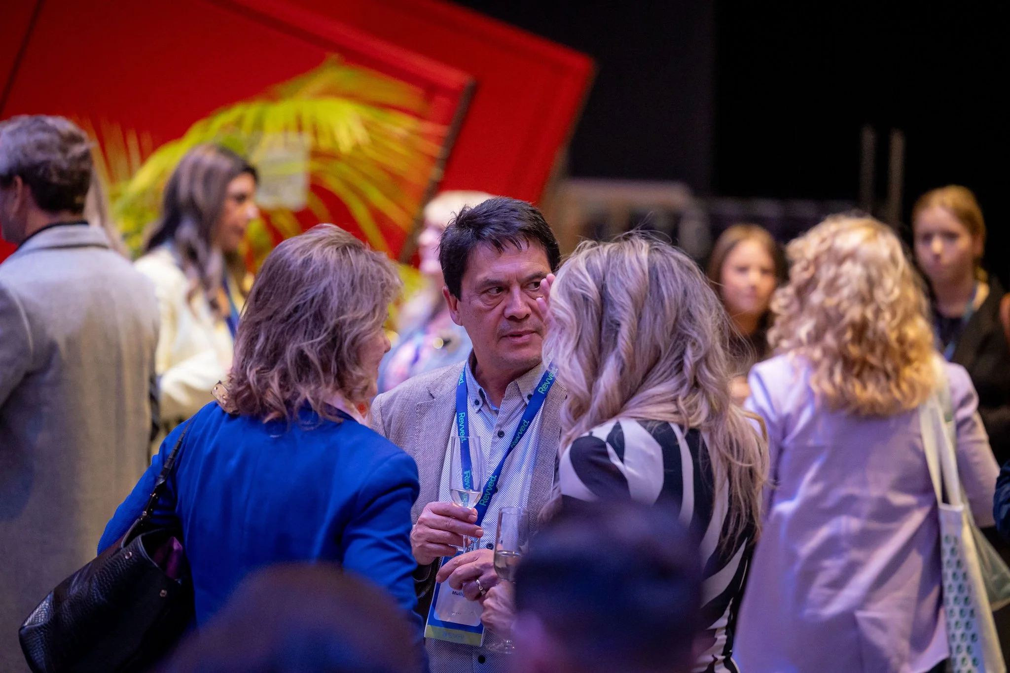 A group of guests at a Revved event