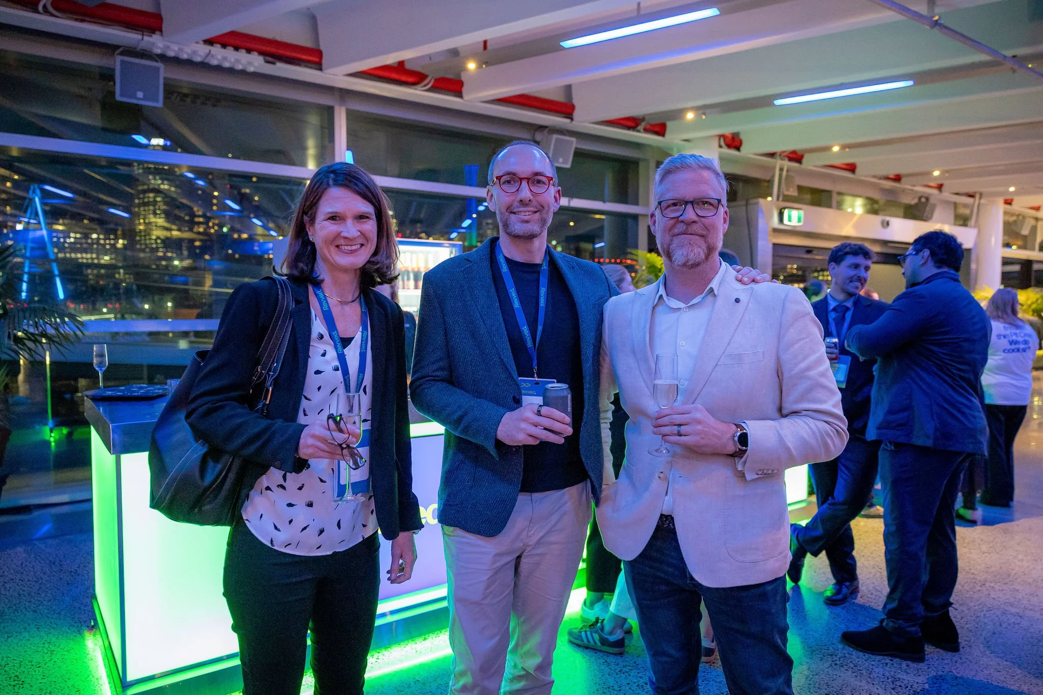 Revved function attendees