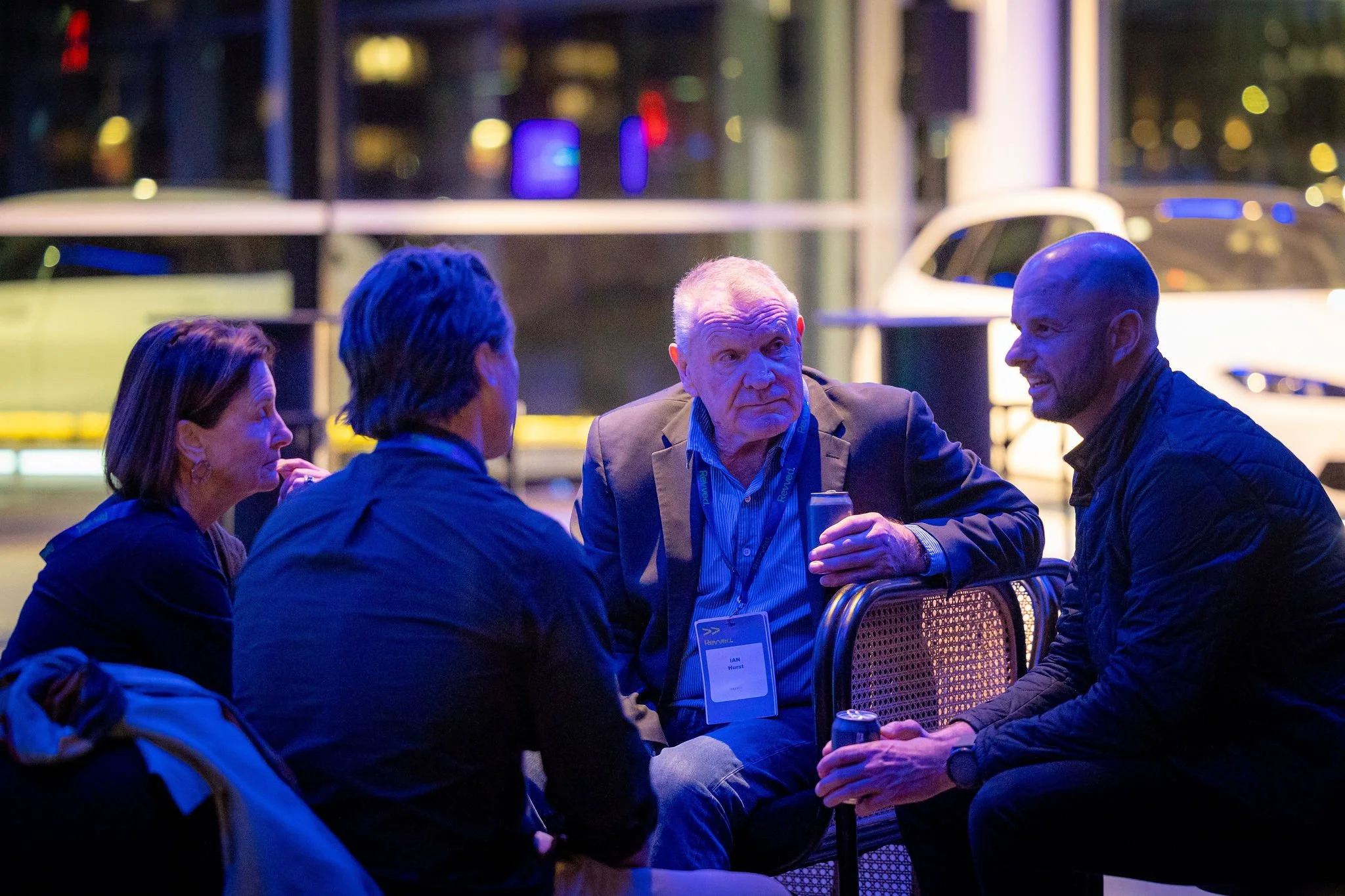 A group of guests at a Revved event