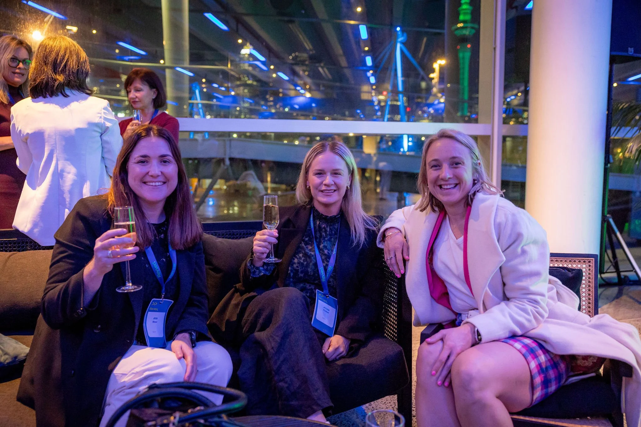 Revved function attendees