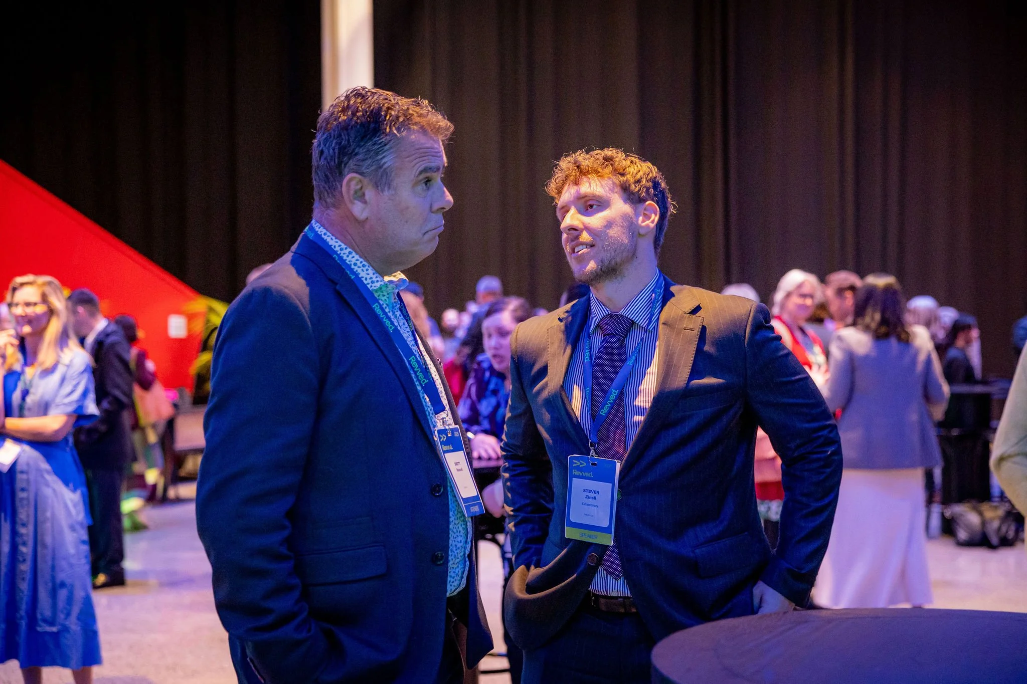 A group of guests at a Revved event