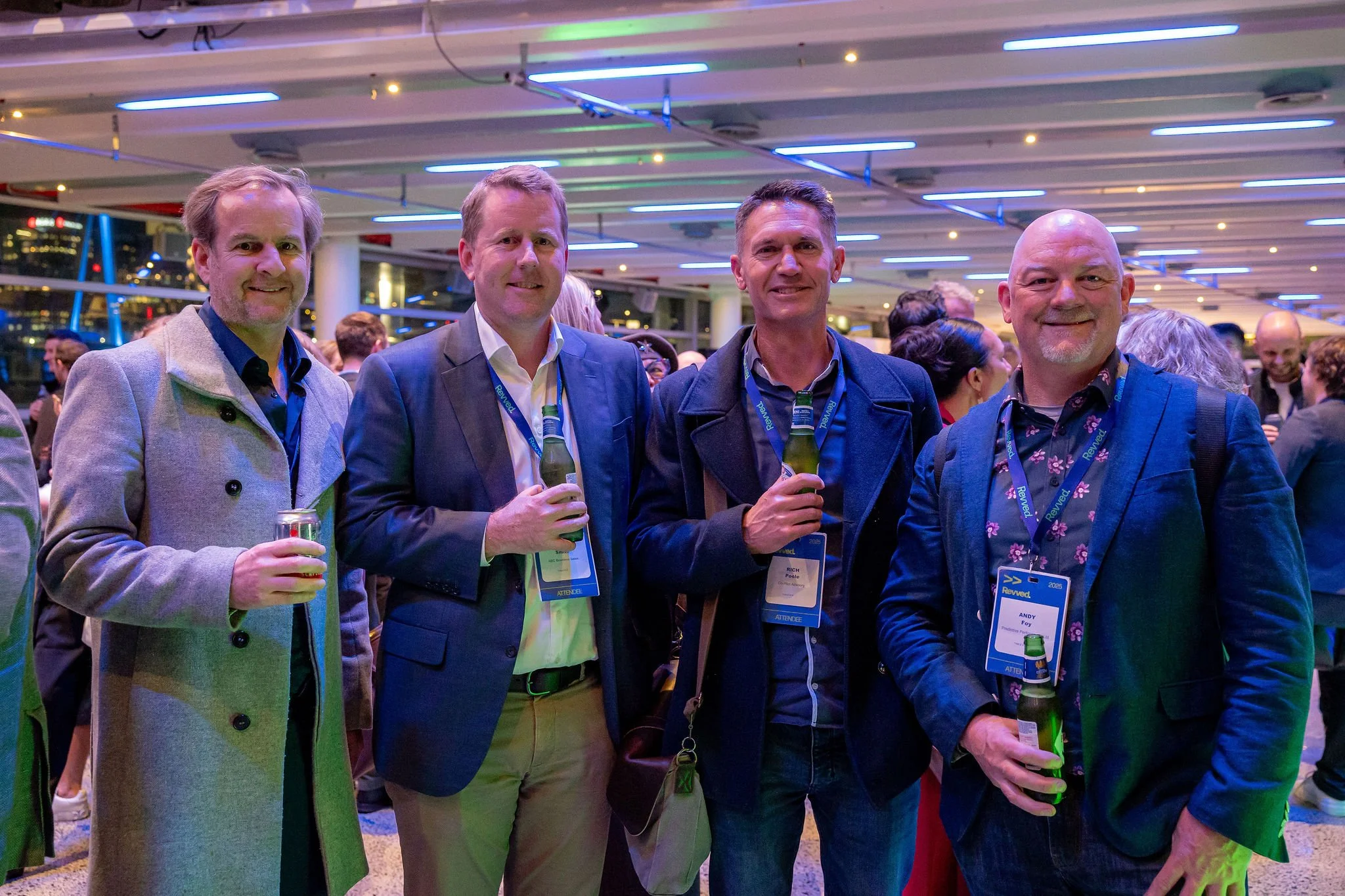 Revved function attendees