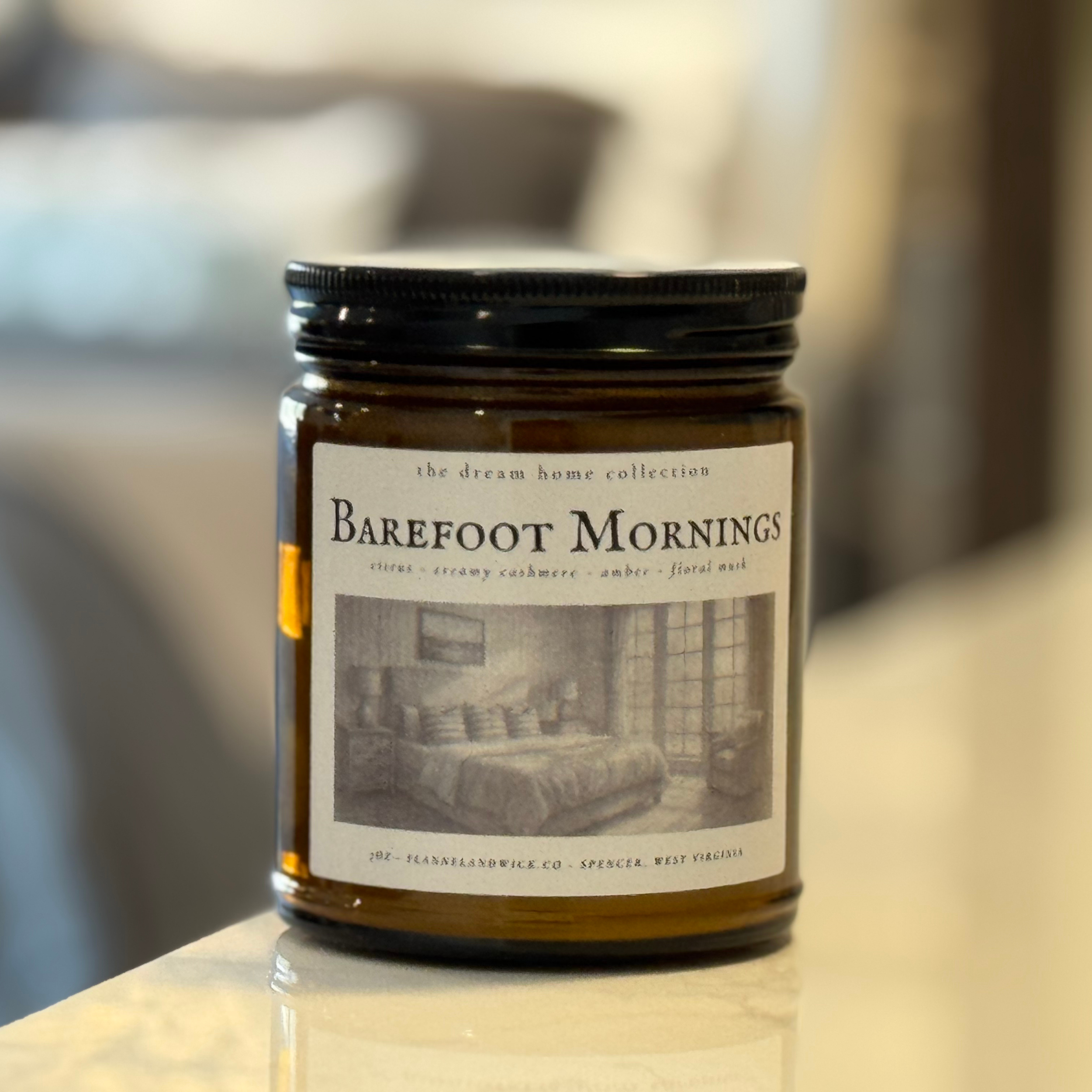 Barefoot Mornings - 7oz Candle