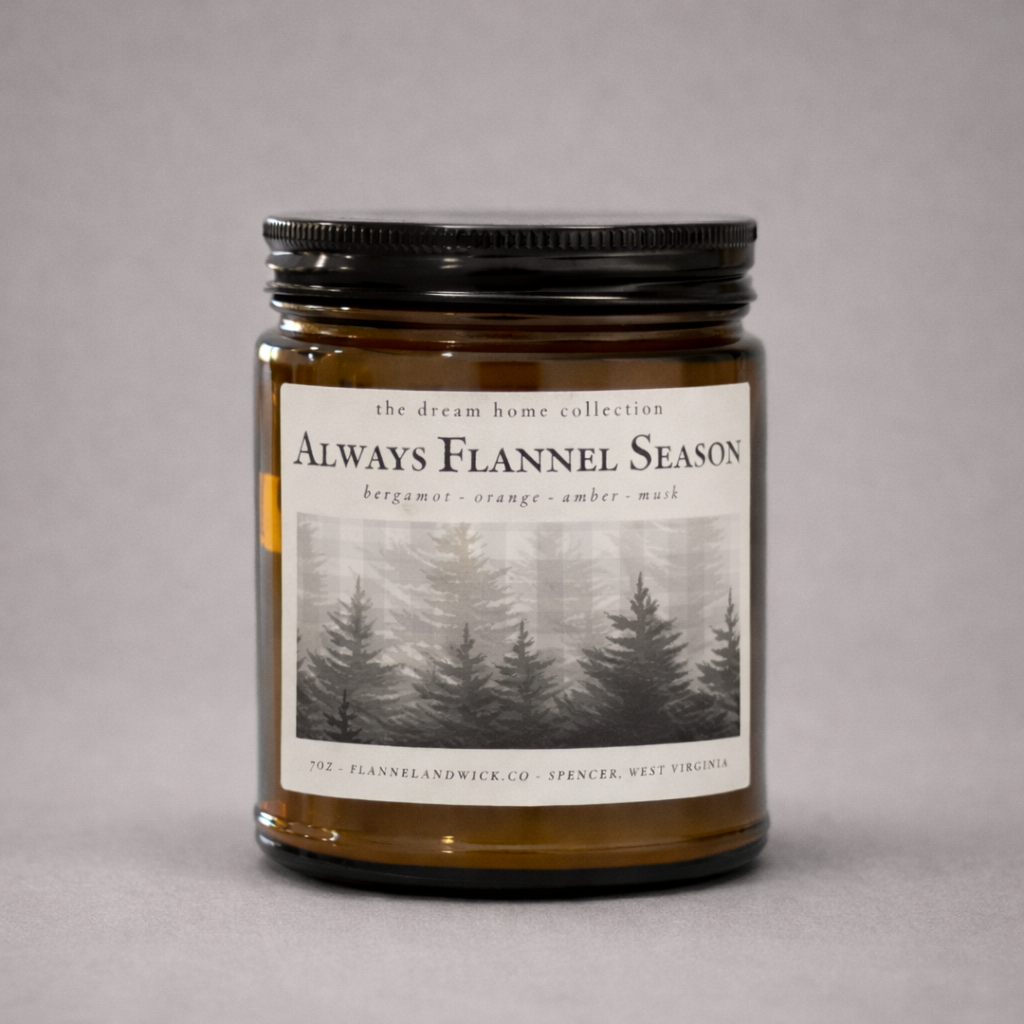 Always Flannel Season - 7oz Candle