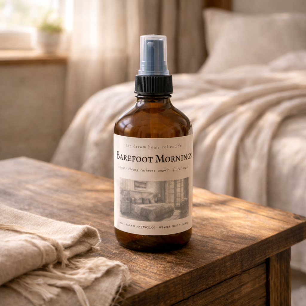 Barefoot Mornings — 4oz Room & Linen Spray