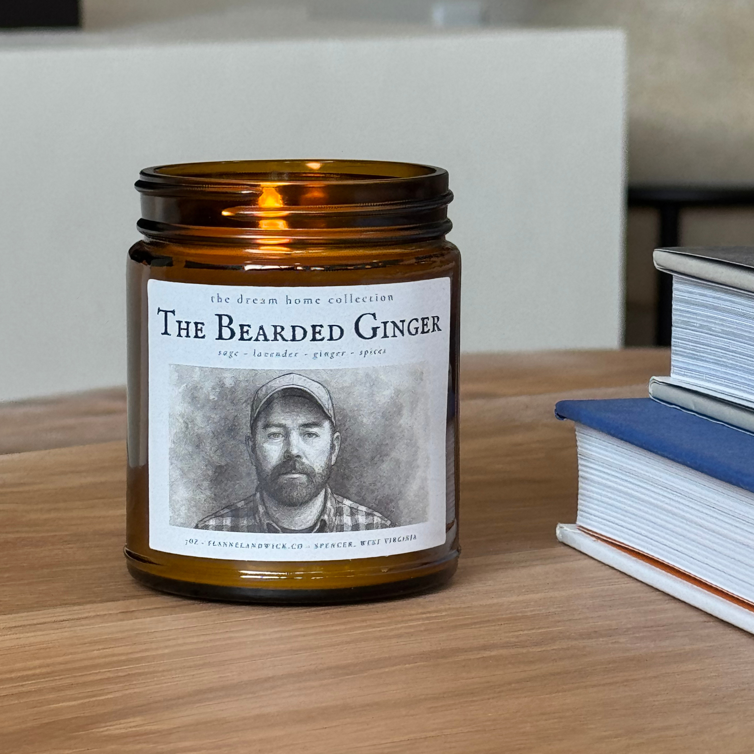 The Bearded Ginger - 7oz Candle