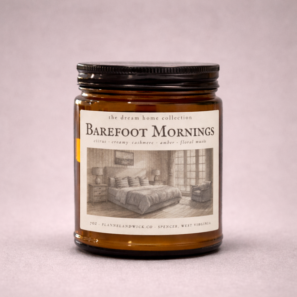 Barefoot Mornings - 7oz Candle