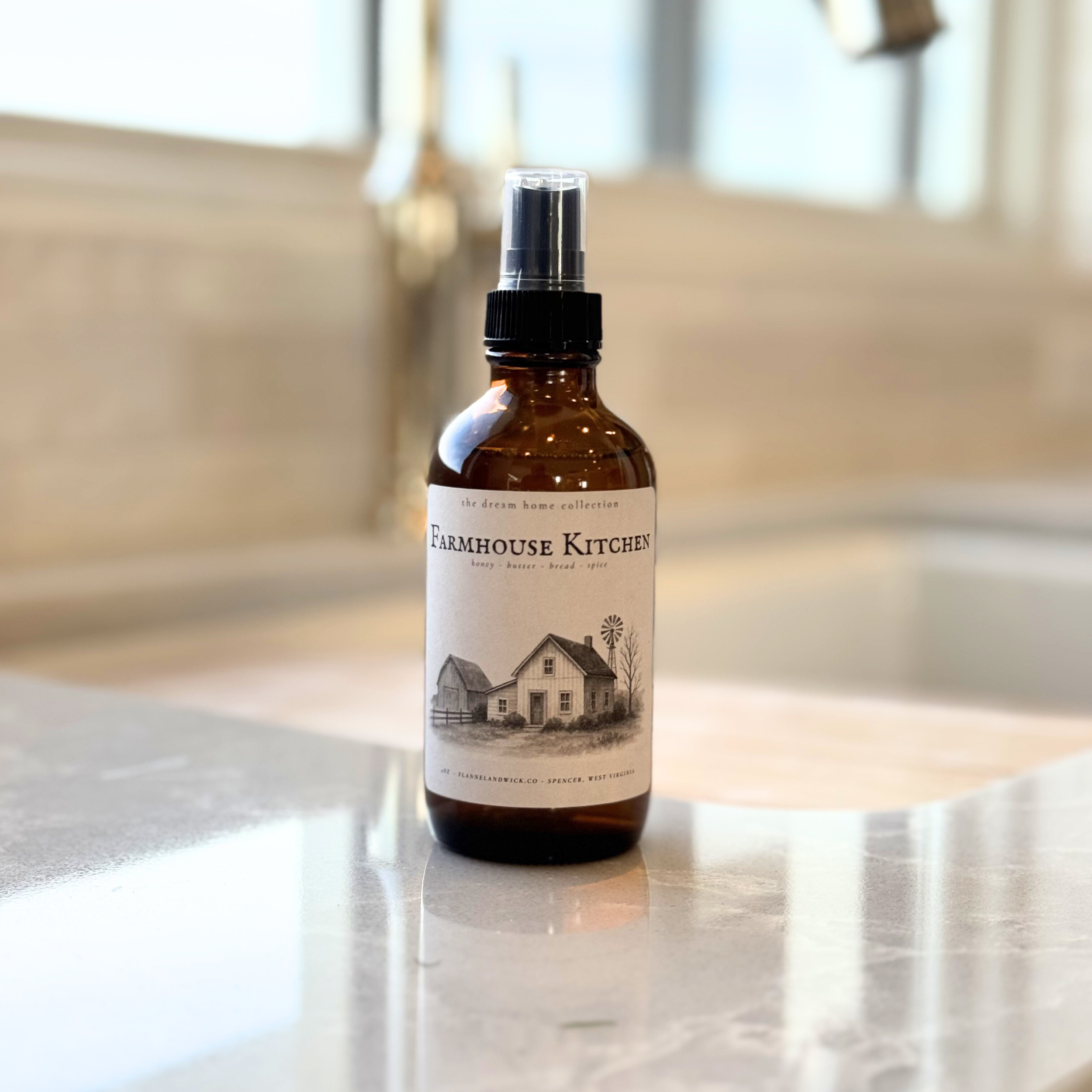 Farmhouse Kitchen— 4oz Room & Linen Spray
