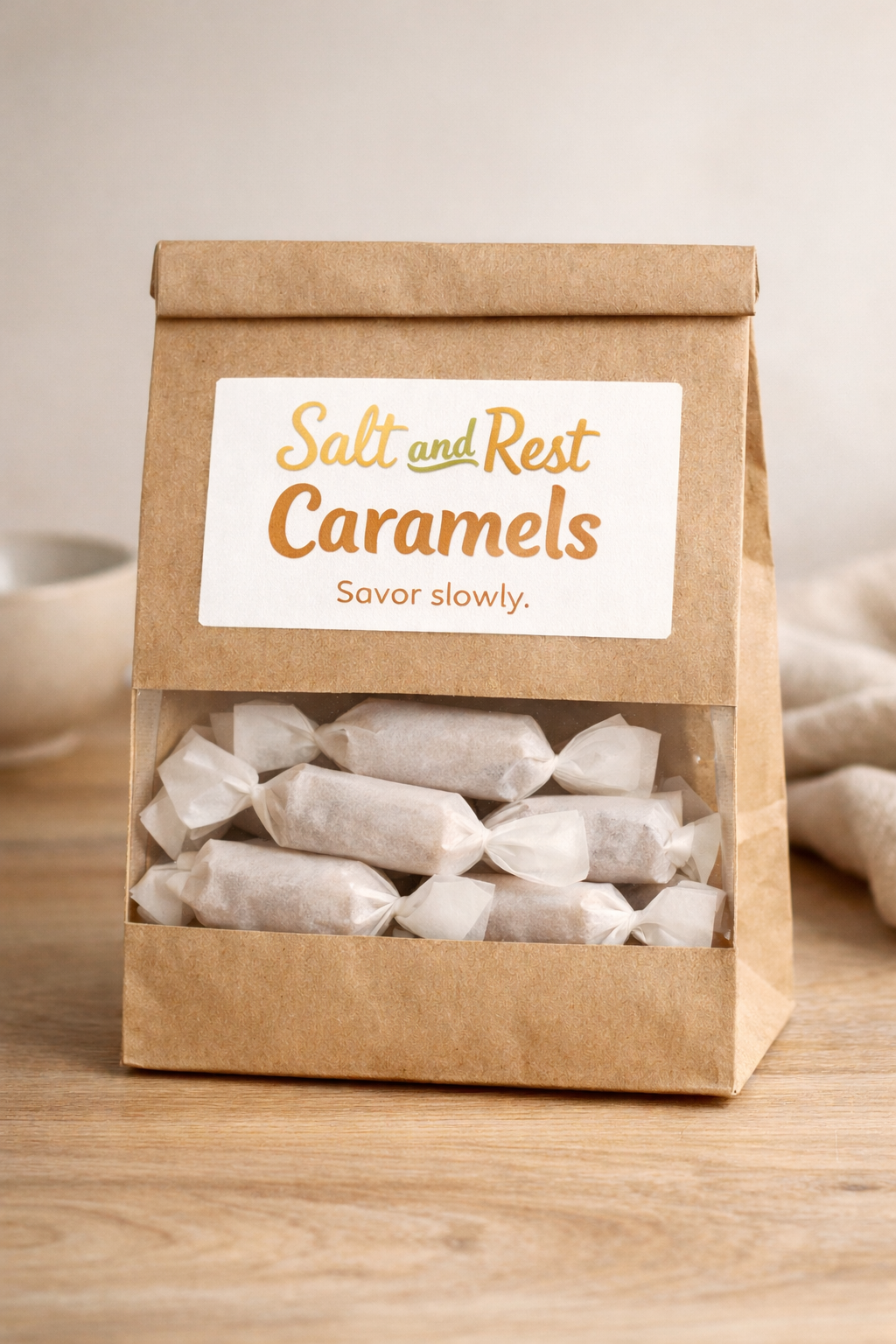 Maple Sea Salt Caramels