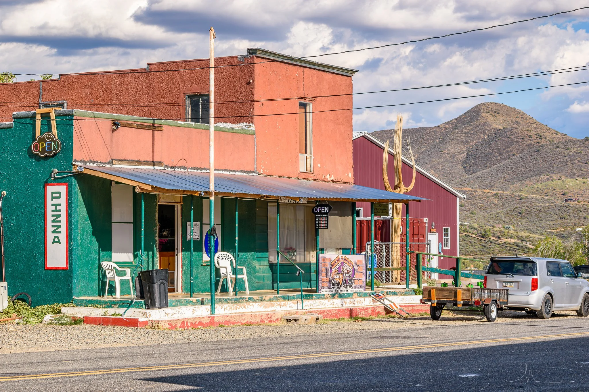 Downtown Dewey-Humboldt, Arizona, photography by Nicole Ford