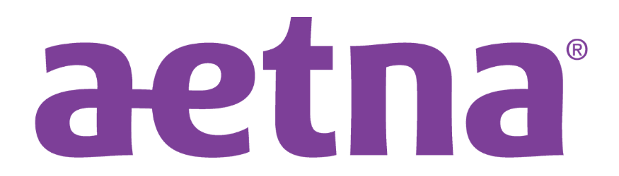 The Aetna logo in purple text.