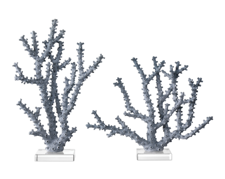 Blue Coral, Set of 2