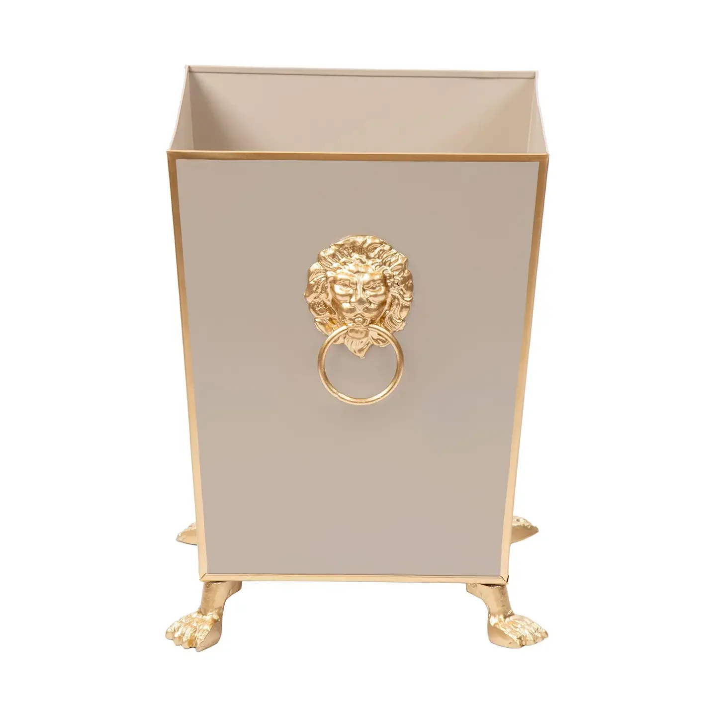 Claws Square Wastebasket Natural