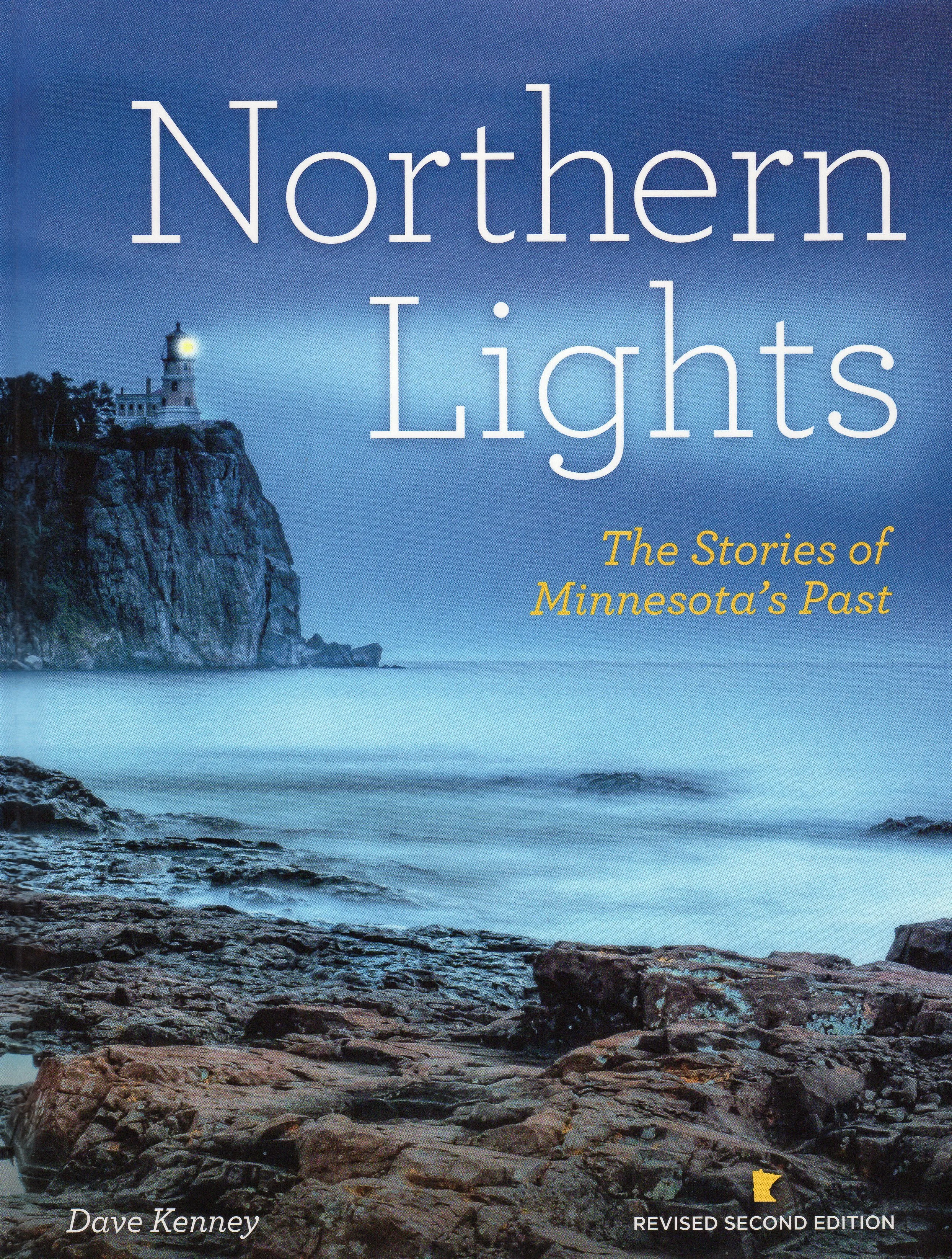 The book cover for Northern Lights: The Stories of Minnesota's Past by Dave Kenney