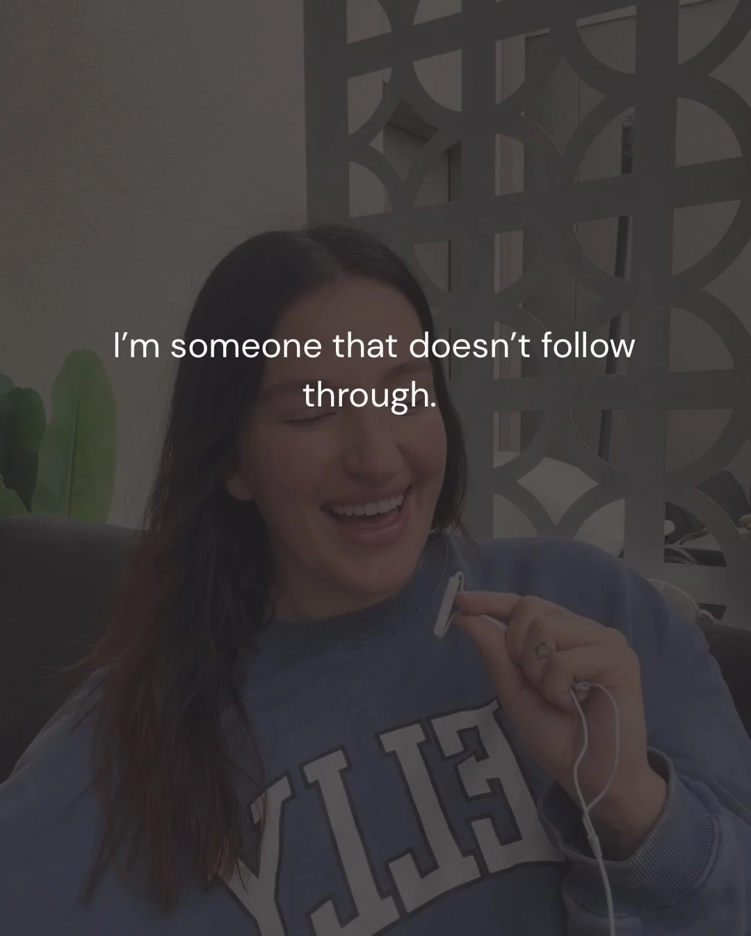 If you&rsquo;re anything like me &amp; can easily get in your own head. Just remember, those voices are all versions of you that need love, safety, comfort or control. Give them love and let them go. Make room for the version of you that wants the be