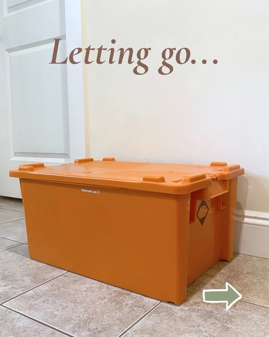 My most recent example of letting go was a box I&rsquo;d carried from country to country for about 10 years. School notebooks, drawings, greeting cards, small souvenirs.

This time I went through everything one item at a time and asked myself if I&rs