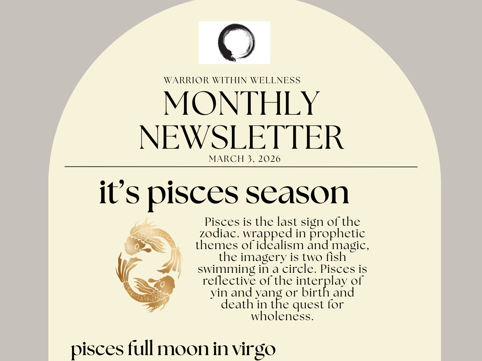 March Newsletter