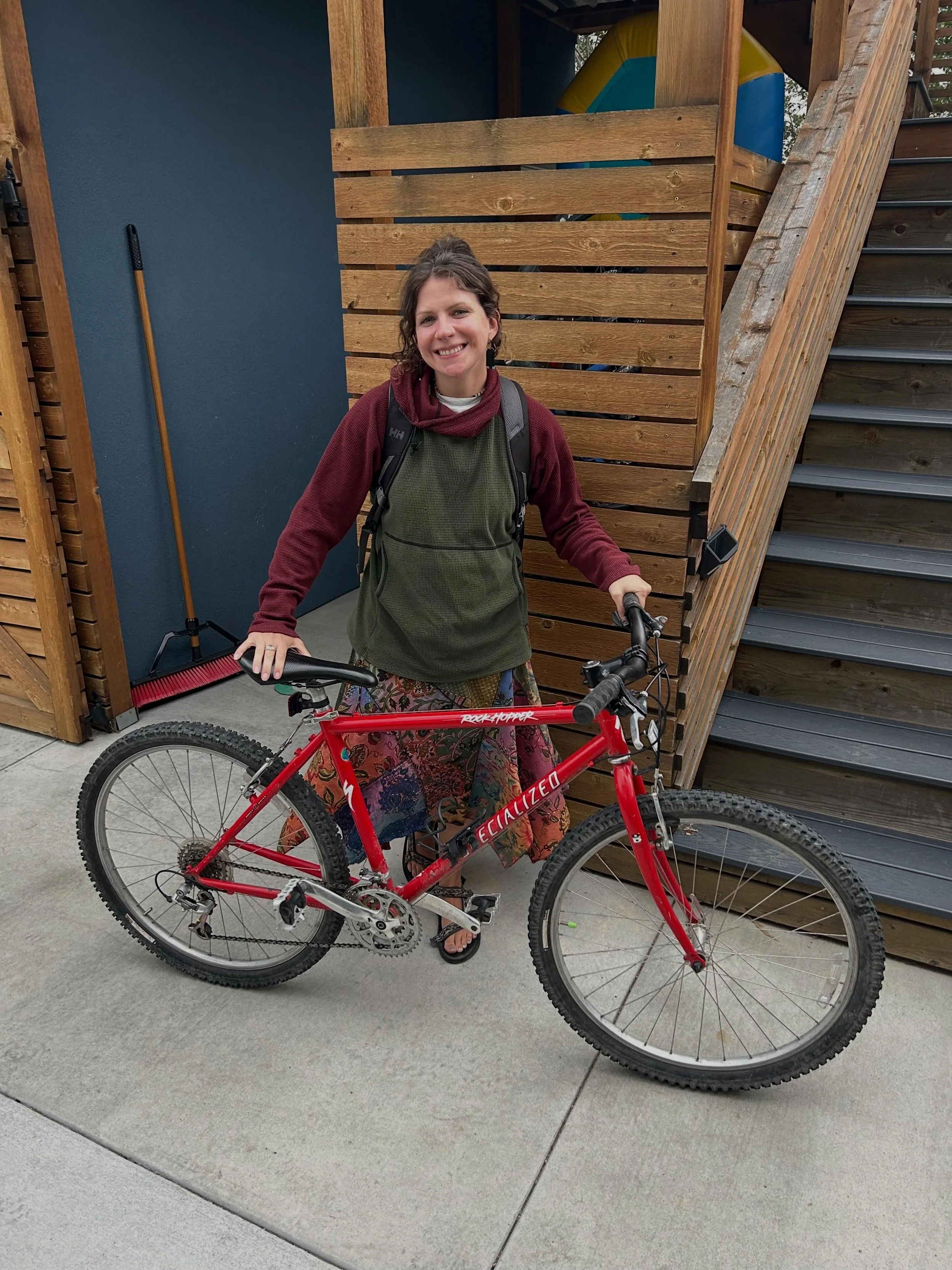 Have to admit it was sad to see this sweet 90s Rock Hopper go, but it&rsquo;s going to a great new owner! Stormie hasn&rsquo;t ridden a bike in forever but was inspired to get back out there after a recent move to Salida. We got this bike as a donati