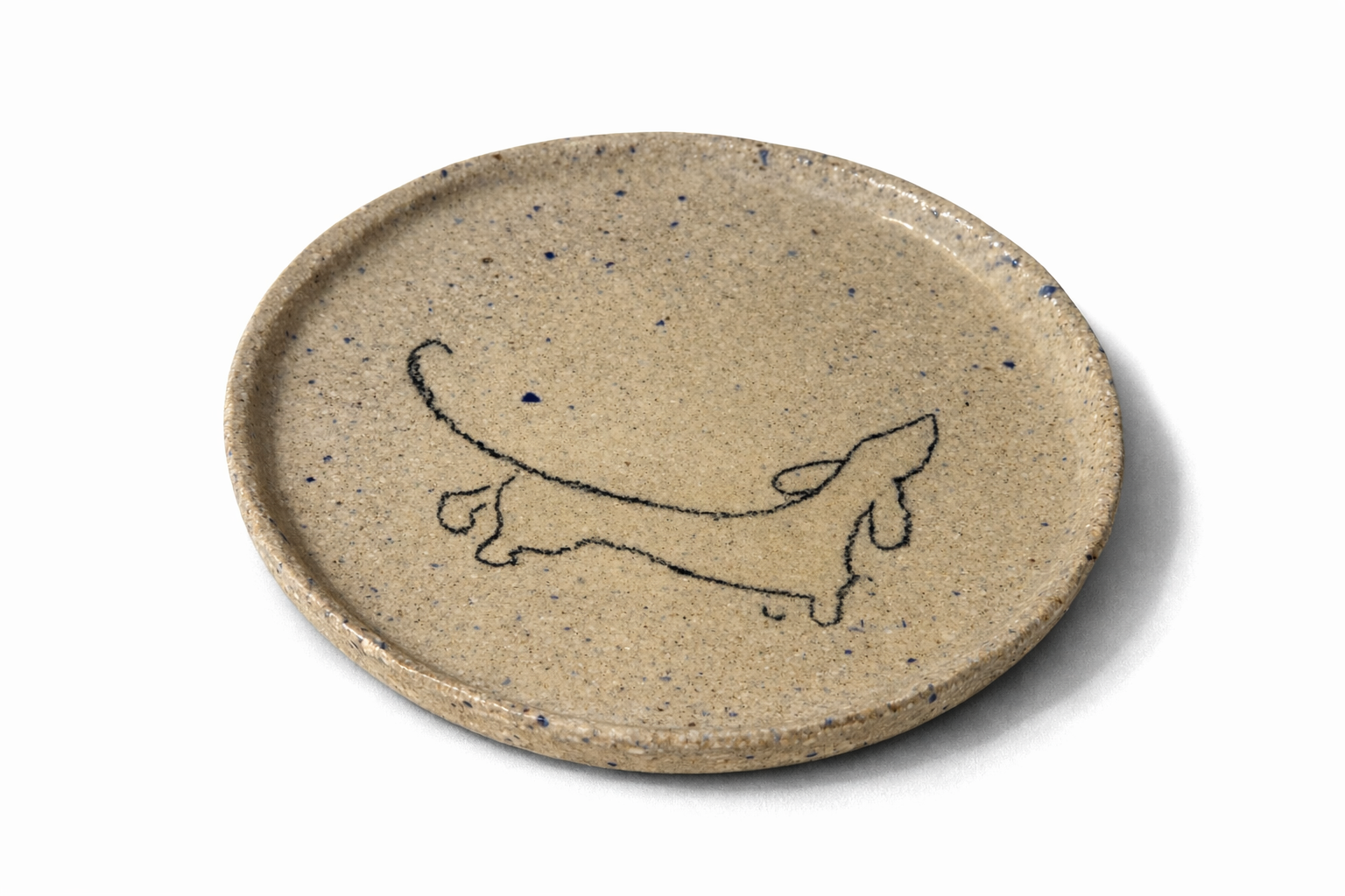 Dachshund Side Plate