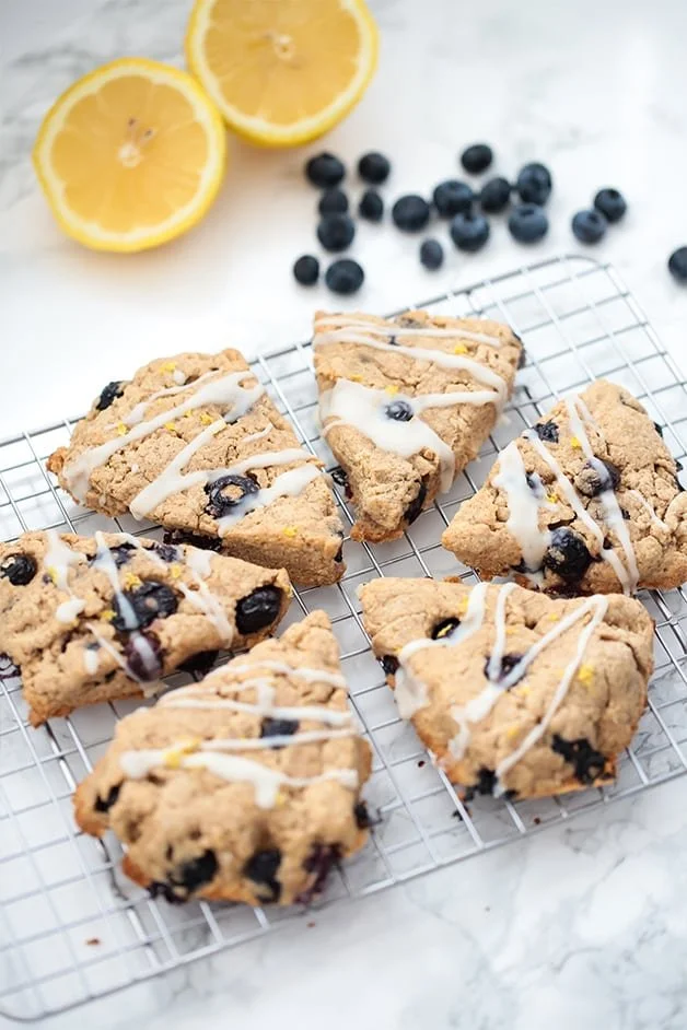 Lemon Blueberry Scone