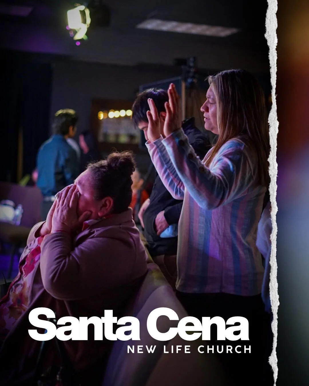 Santa Cena 
Una noche de oraci&oacute;n y comunidad 
❤️&zwj;🩹