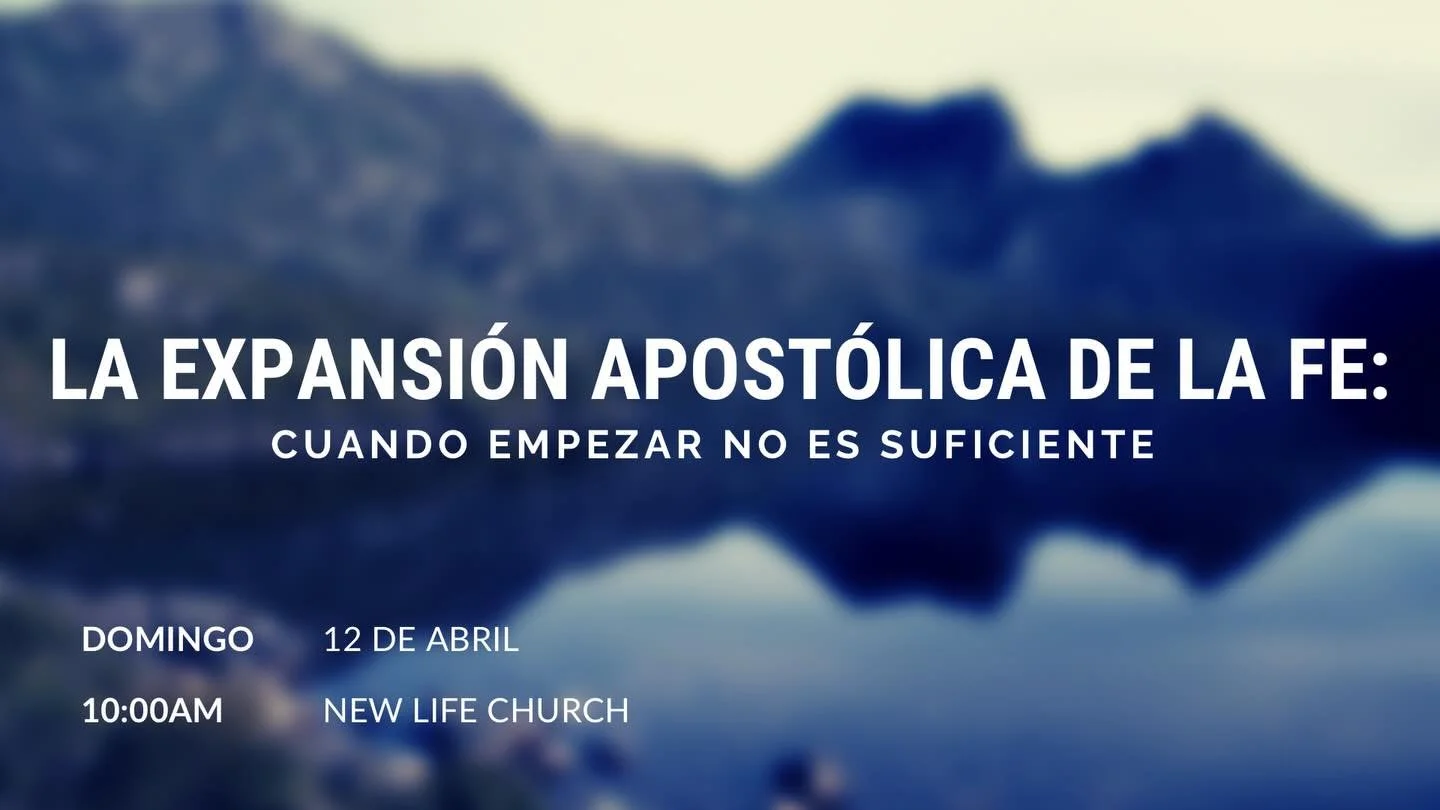 Acomp&aacute;&ntilde;anos este domingo y s&eacute; parte de lo que Dios est&aacute; haciendo. 🙌