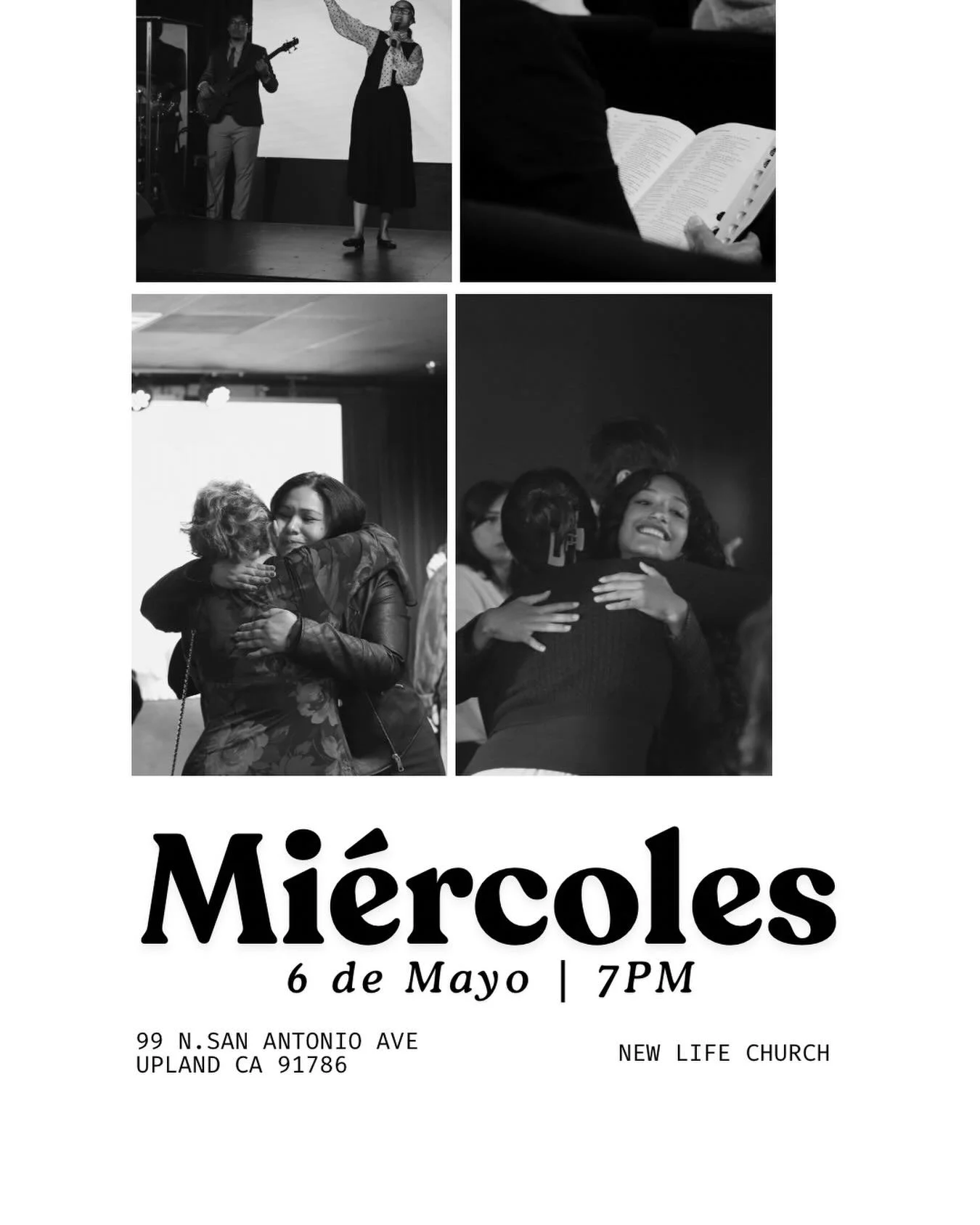 Nos vemos ma&ntilde;ana a las 7pm
No te lo pierdas momentos de oraci&oacute;n y comunidad!🎉🙏