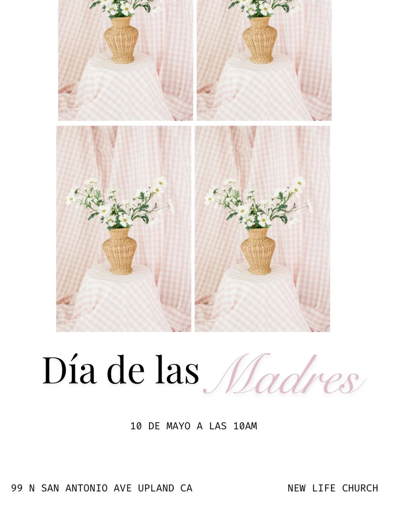 &iexcl;Ven este Domingo a celebrar un d&iacute;a especial!💐🩷
