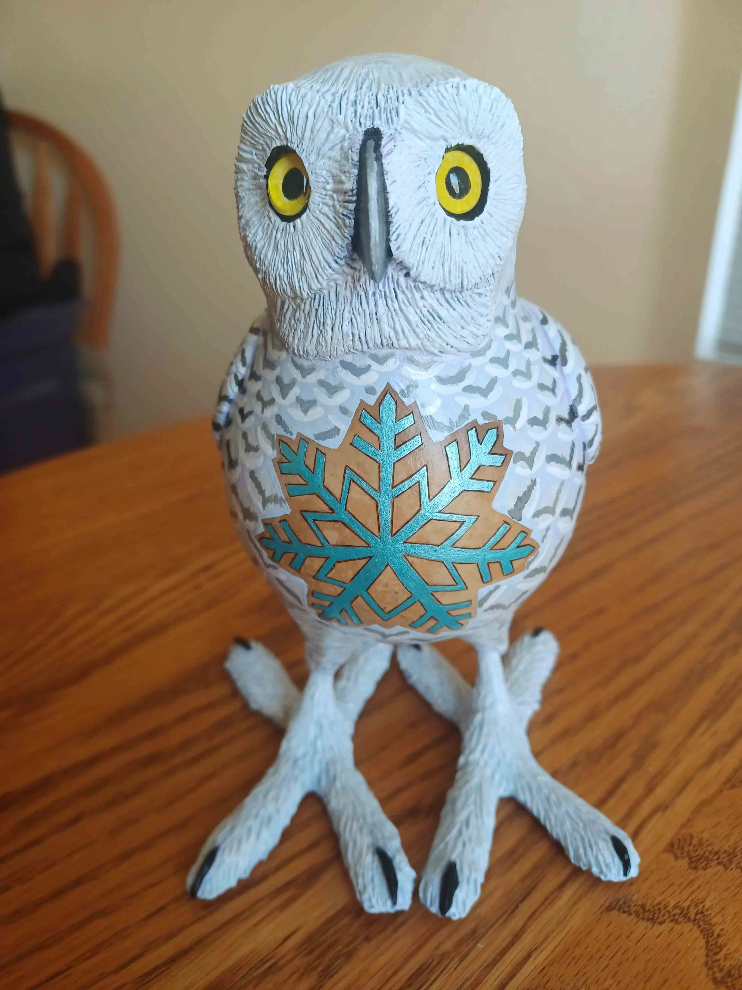 Snowy Owl snowflake