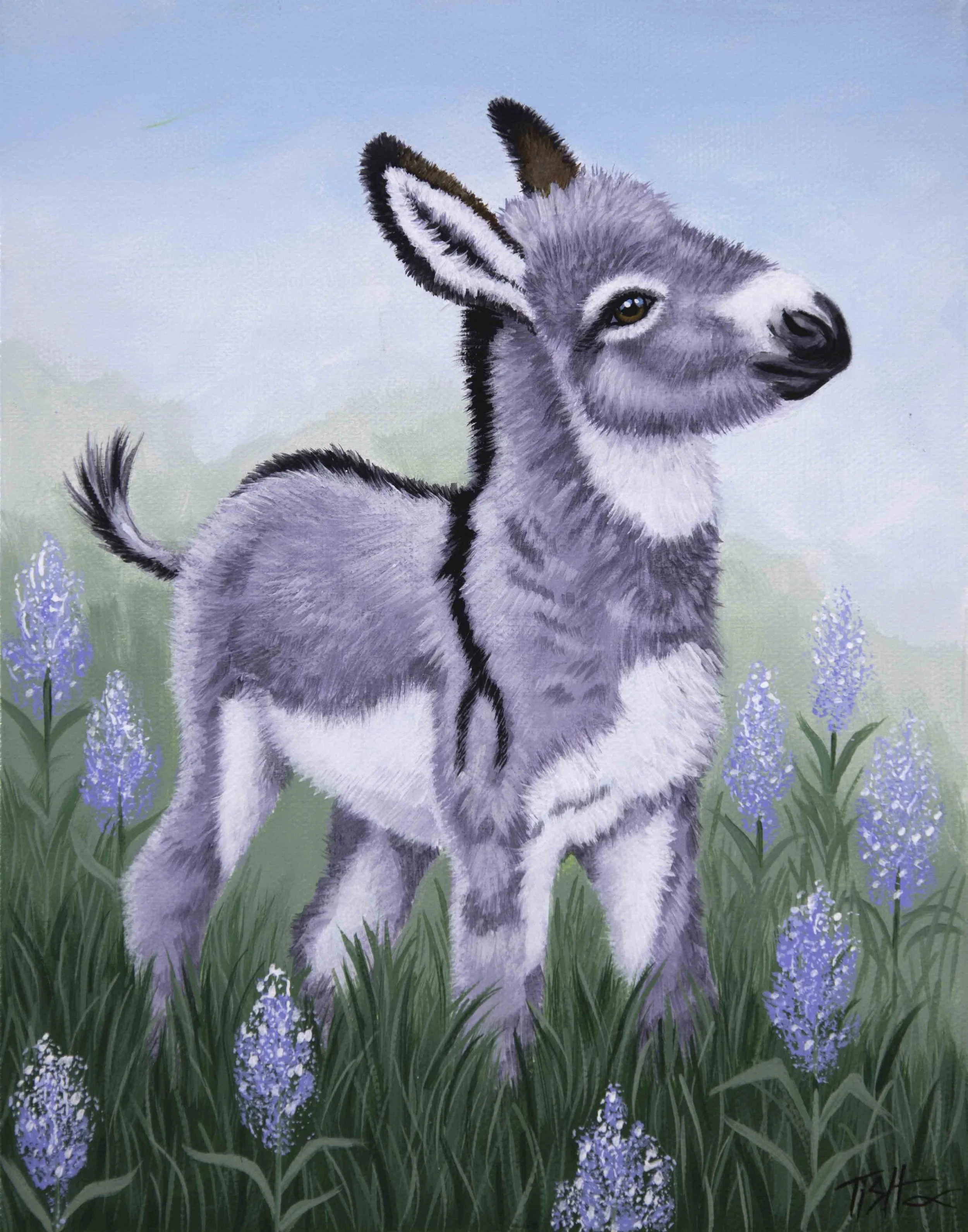 Happy Baby Burro..............  SOLD
