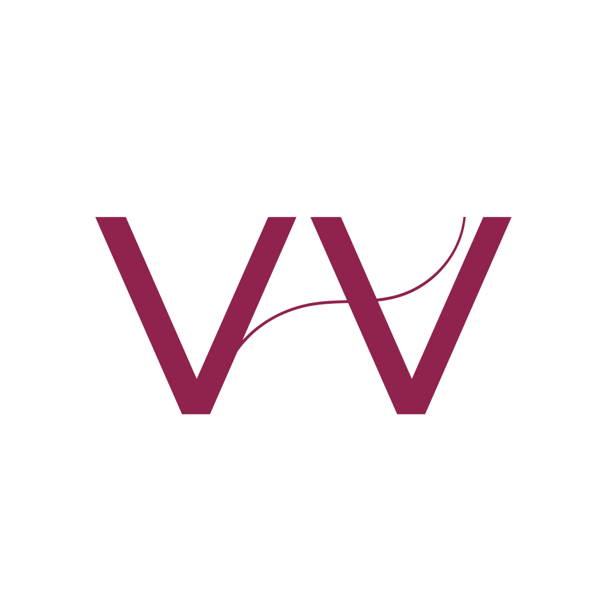 VV Allure Logo in plum