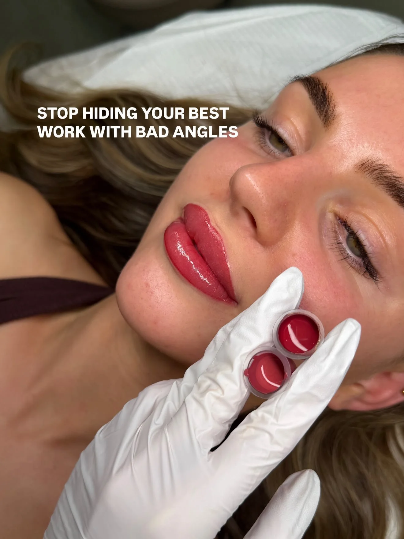 Something that I teach in my training is how to take photos of your clients. It is extremely important you get good angles to show case your work as this is the first way your client is going to judge your work and see the results. These are my go to
