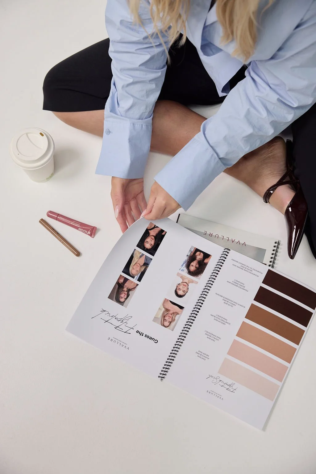 PMU training materials for powder brow masterclass enrolment