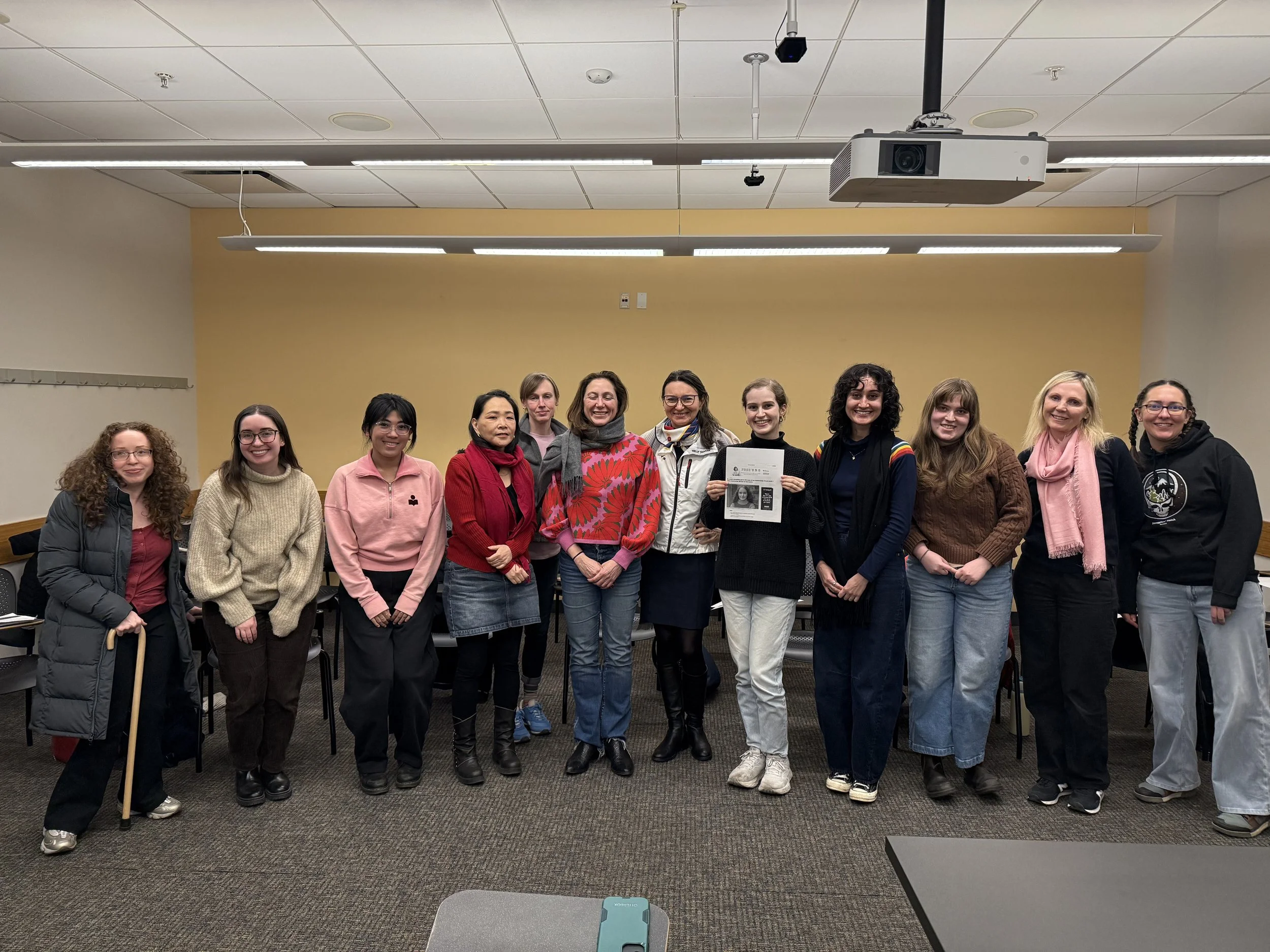 Guest Speaker in Sue Shapiro's Creative Nonfiction NYU Class