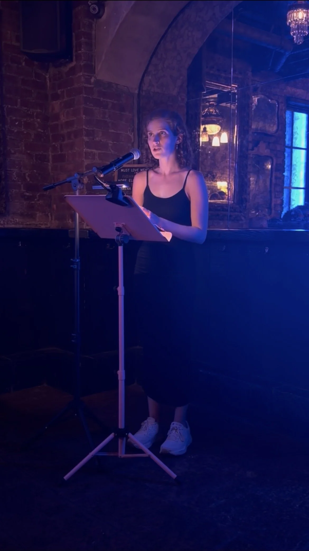 Jacqueline reads from her memoir.